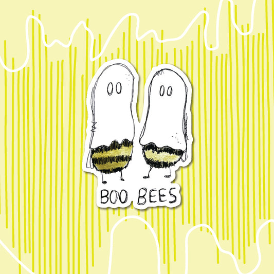 Boo-bees Sticker