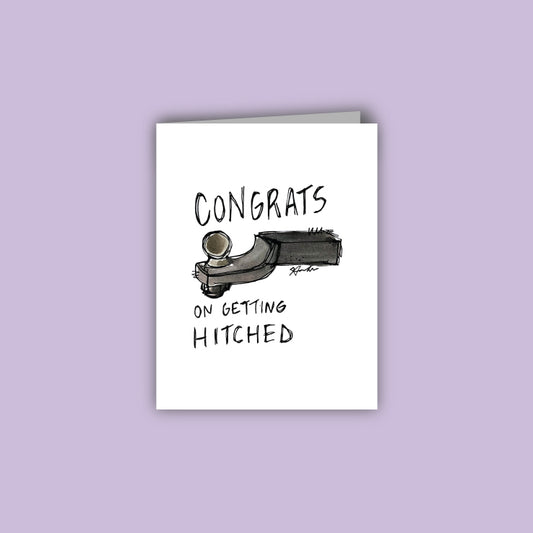 Congrats on Getting Hitched Card