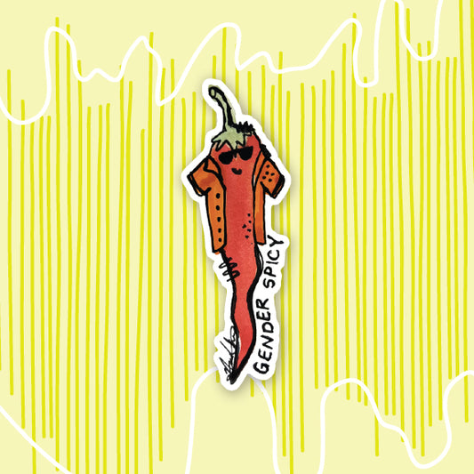 Gender Spicy Sticker