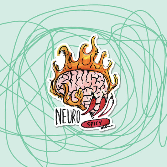 Neuro Spicy Sticker