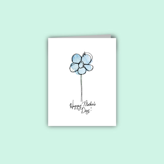 Happy Mother's Day Flower Card